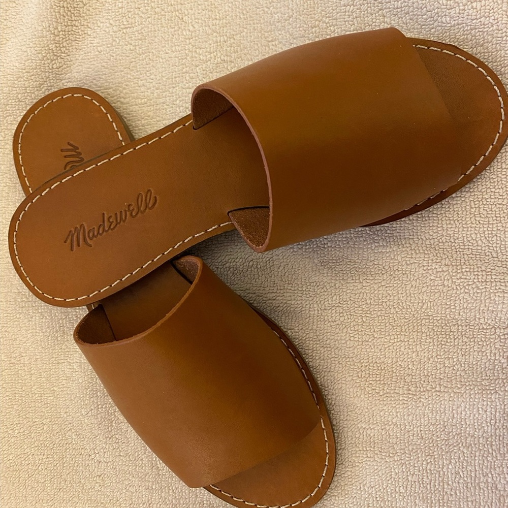 Leather Slides